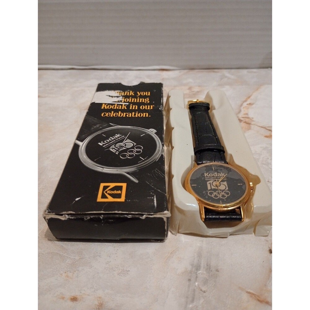 KODAK OLYMPIC MOVEMENT CELEBRATION WATCH 1996 New Open Box
